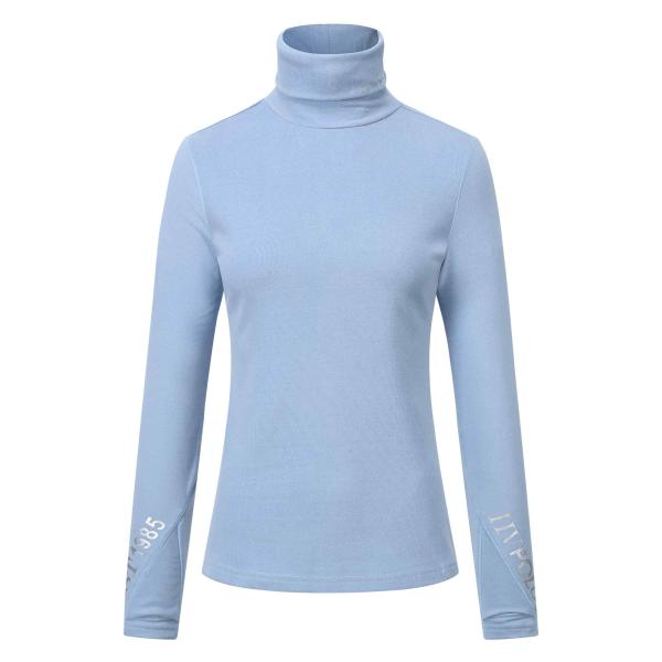 HV POLO Tech Top HVPViva, Langarm, Mist Blue (hellblau)